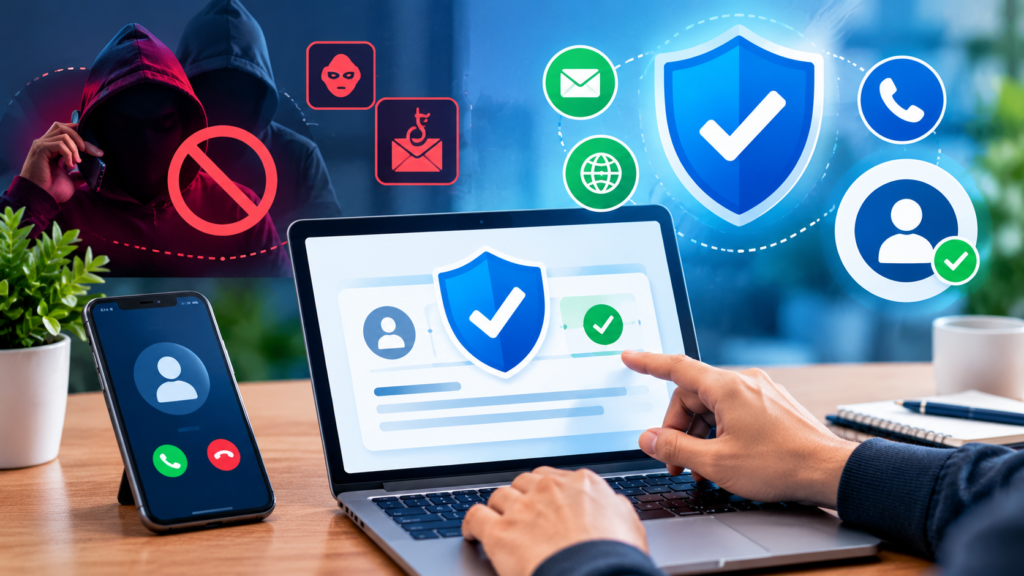 Avoiding Scams and Verifying You're Reaching Us